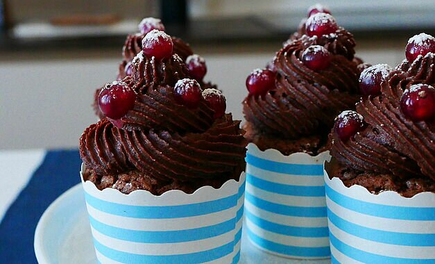 Cupcake al Cioccolato fondente