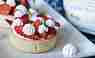 Crostatine alla Crema Chantilly e Fragole